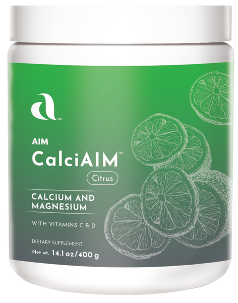 CalciAim - citrus flavored powder - 400 gram