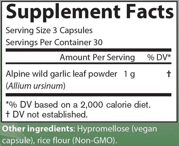 Garlic - 90 vegatarische tabletten